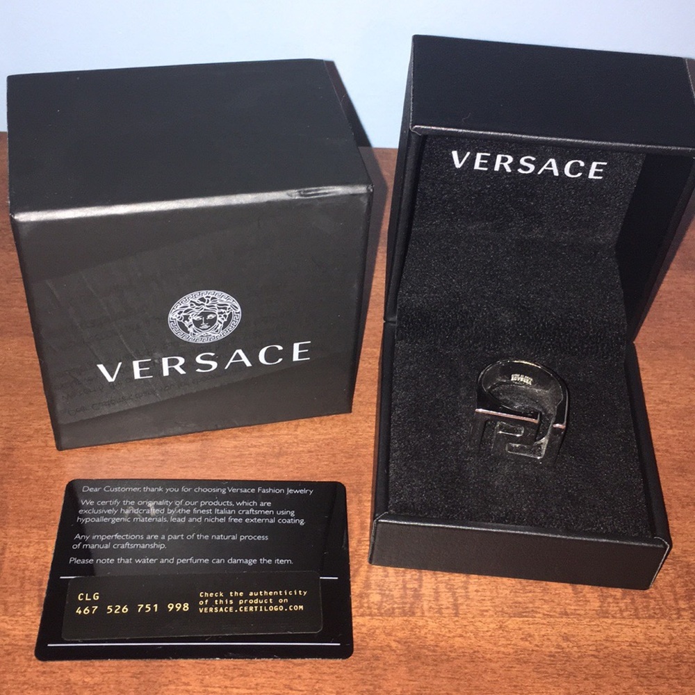 Versace Greco Ring